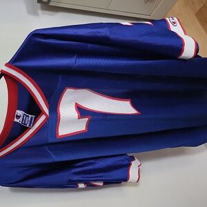 Vintage 1990's Men's Champion Doug Flutie Buffalo Bills Football Jersey